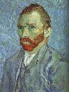 Vincent Van Gogh Self Portrait at Saint Remy oil on canvas